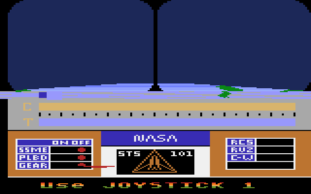 Space Shuttle - A Journey Into Space (1983) (Activision) Screenshot 1